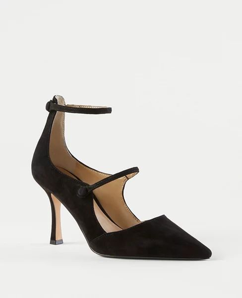Mary Jane Suede Pumps | Ann Taylor (US)