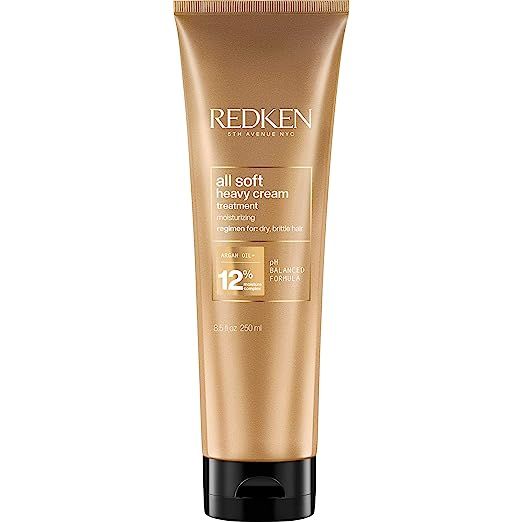 Redken All Soft Heavy Cream Super Treatment | Deep Conditioner | for Dry Hair | Hair Treatment Fo... | Amazon (US)