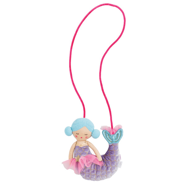 Blue Mermaid Tulle Purse | Mud Pie