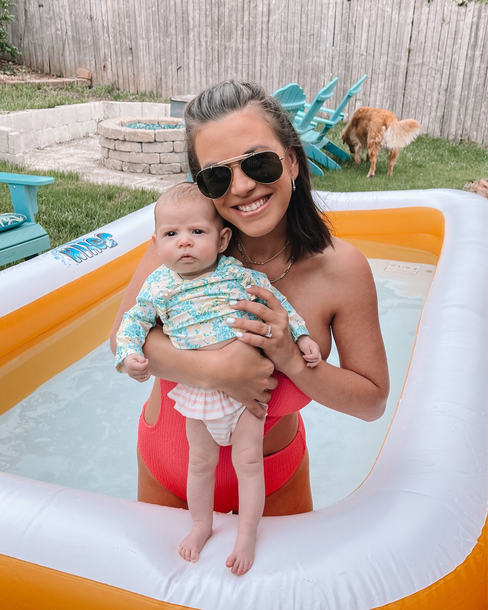 Something about a blow up pool on memorial weekend. Love this swimsuit too  

#LTKFind #LTKSeasonal #LTKbaby