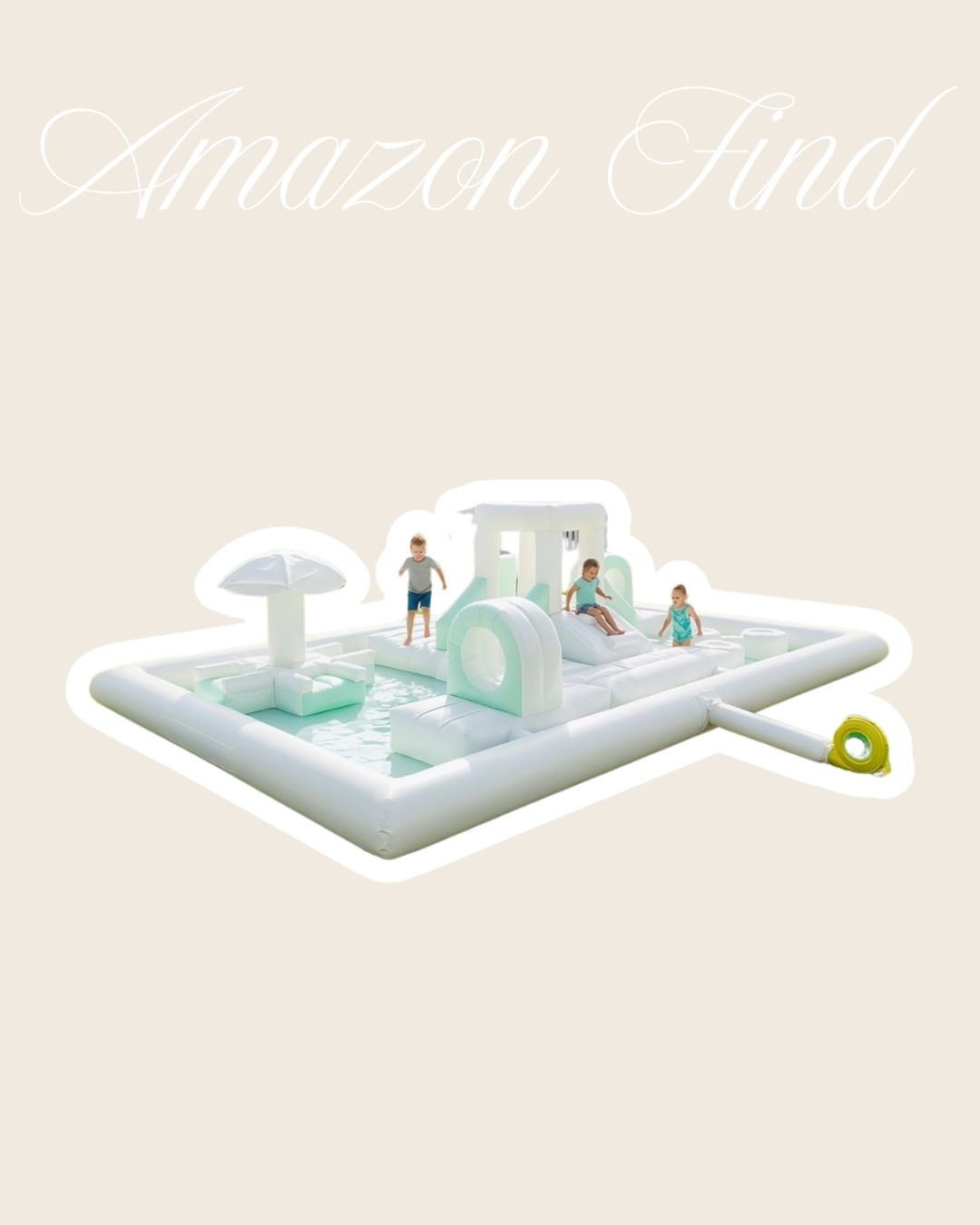 Inflatable obstacle course

#LTKKids