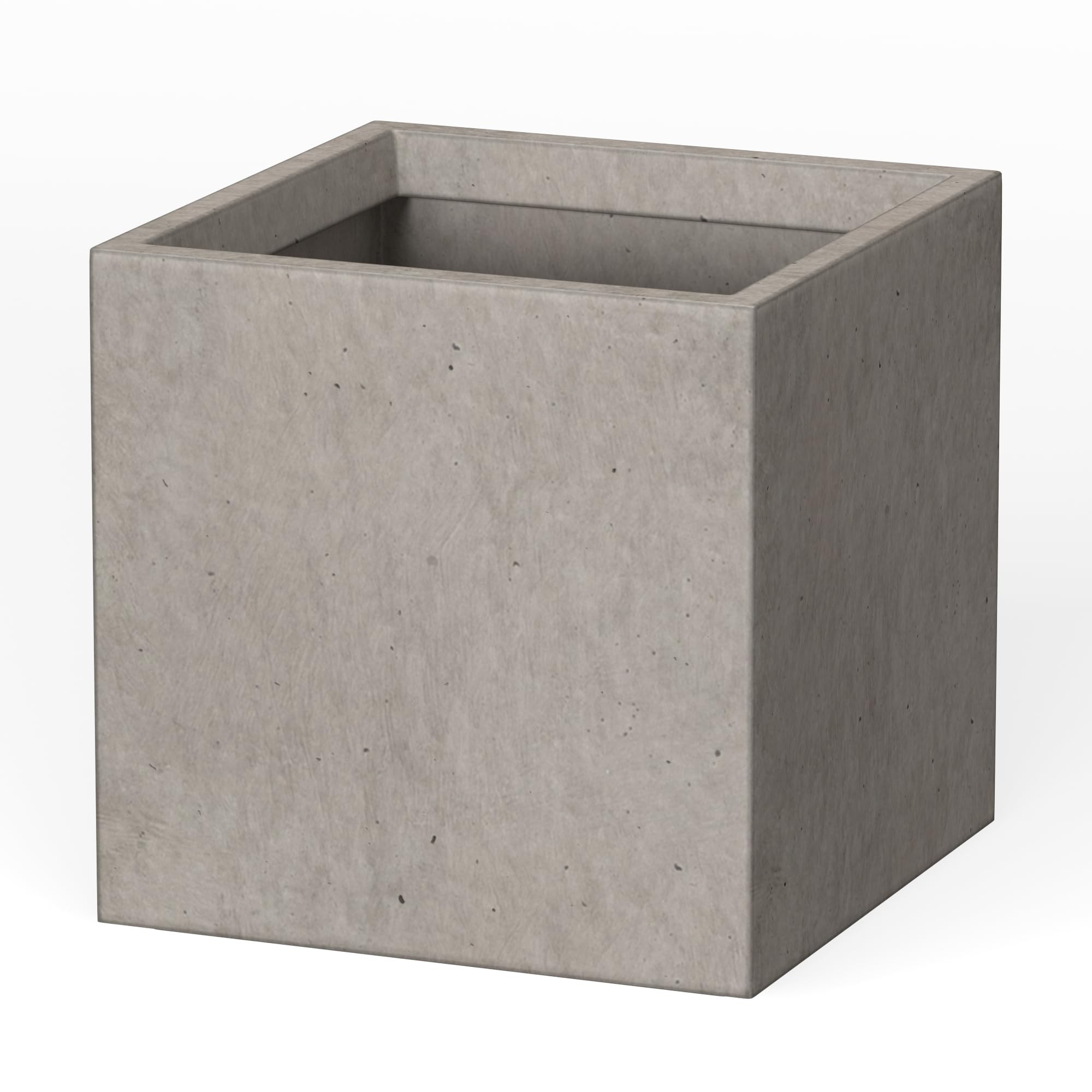 Kante 10 Inch Square Concrete Planter for Outdoor Indoor Home Patio Garden, Large Plant Pot with ... | Amazon (US)