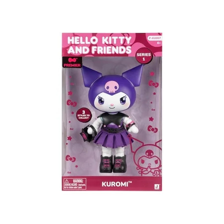 Hello Kitty and Friends - Premier 8 inch Kuromi Articulated Figure | Walmart (US)
