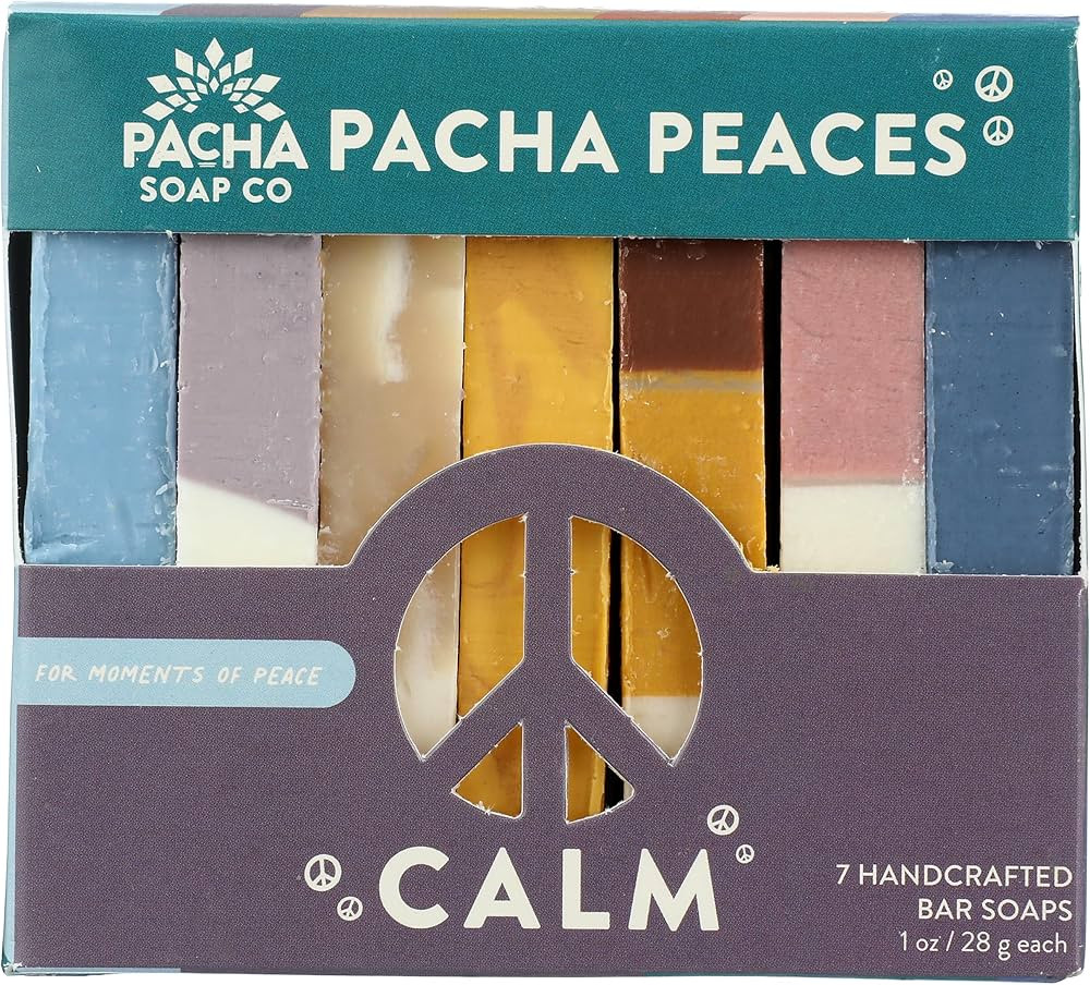 Pacha Soap Calm Peaces Bar Soap, 7 Oz | Amazon (US)