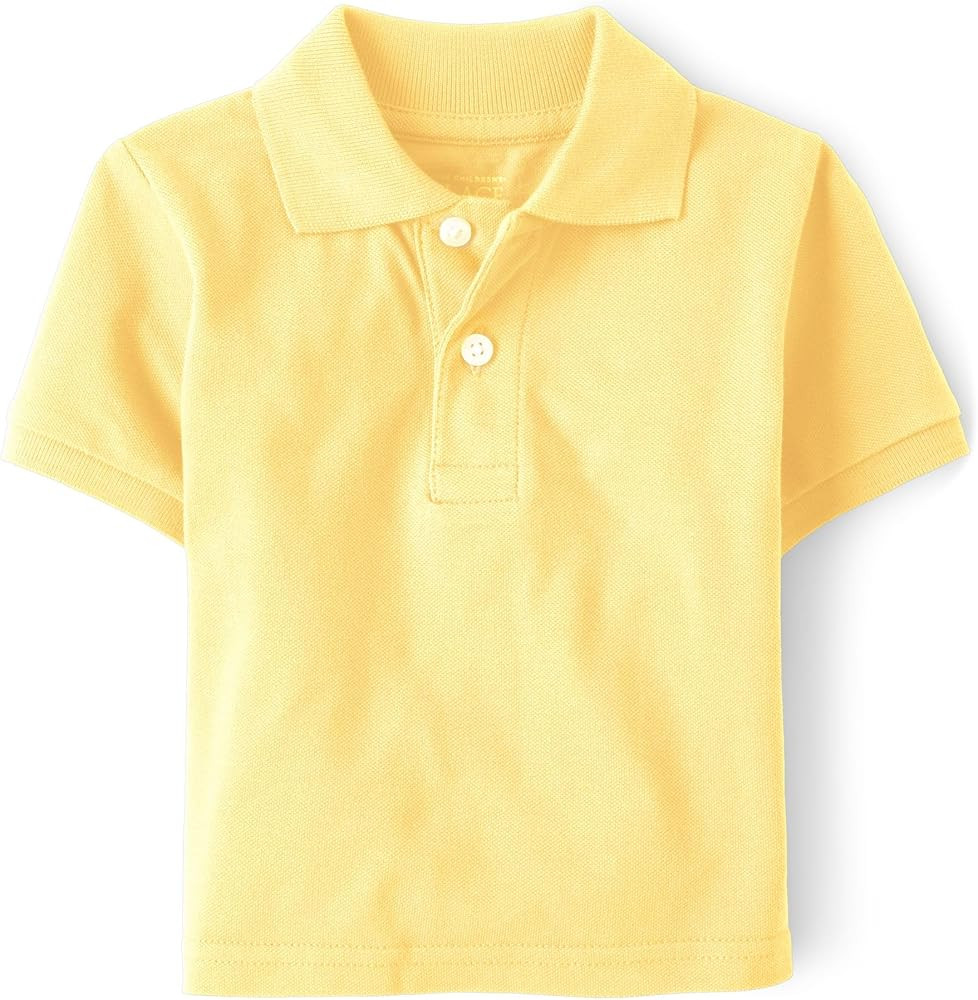 The Children's Place Boys' Uniform Performance Polo | Amazon (US)