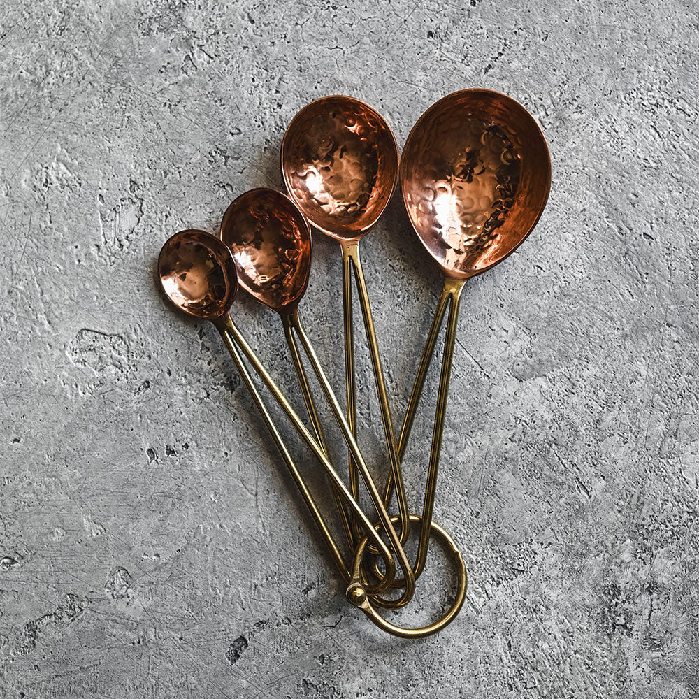 Copper & Brass Measuring Spoons | Roan Iris