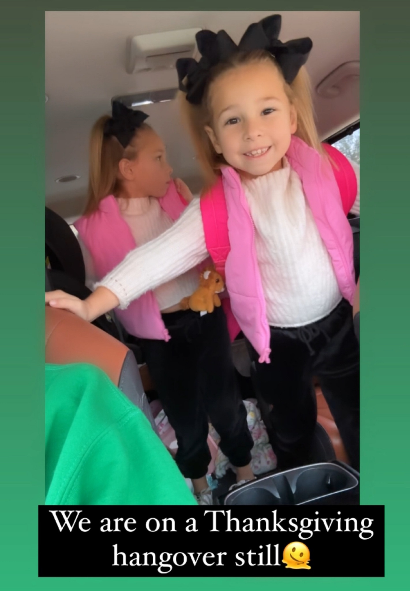My girls rolling into Christmas season in their comfy, soft outfits😍 

Gianni Bini, puffer vest, pink, white, black, kids, sweater, joggers, pants, sale, cyber sale, cyber week, 

#LTKCyberWeek #LTKHoliday

#LTKkids #LTKstyletip #LTKSeasonal