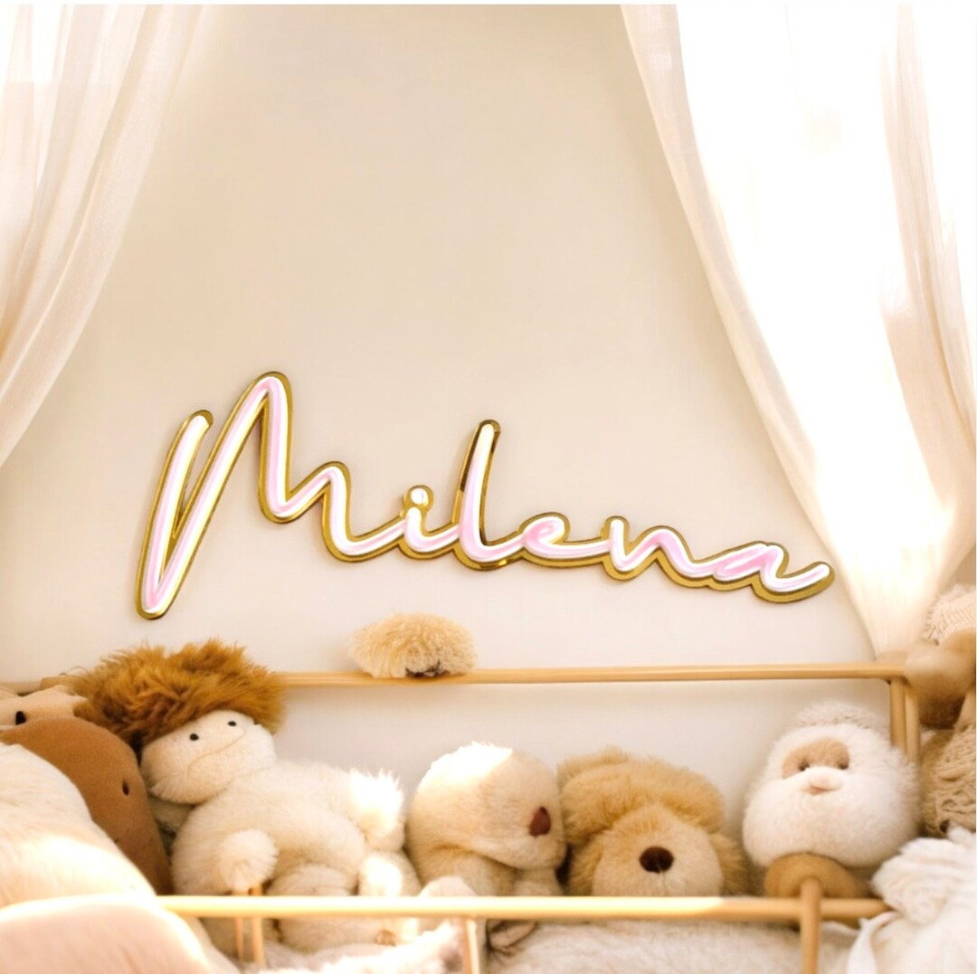 Triple Layer Acrylic Name Sign Teen & Kids Bedroom Decor Acrylic Wall Plaque Personalised Name Si... | Etsy (US)