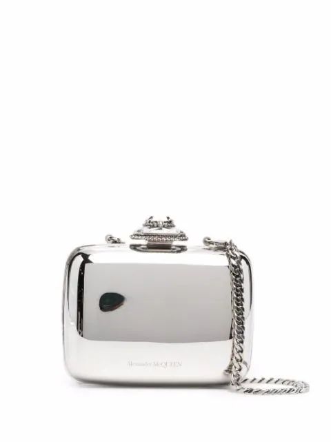 mini metallic clutch bag | Farfetch (AU)