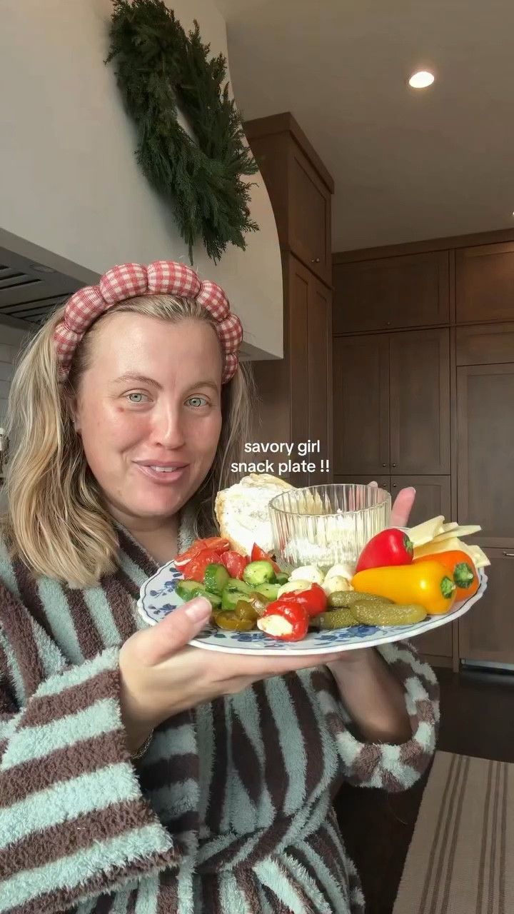 Okay, what I learned is this plate is a meal & MORE hahahah, but so good. For sure becoming a staple 🫑🌶️🧀 #snackplate #mukbang