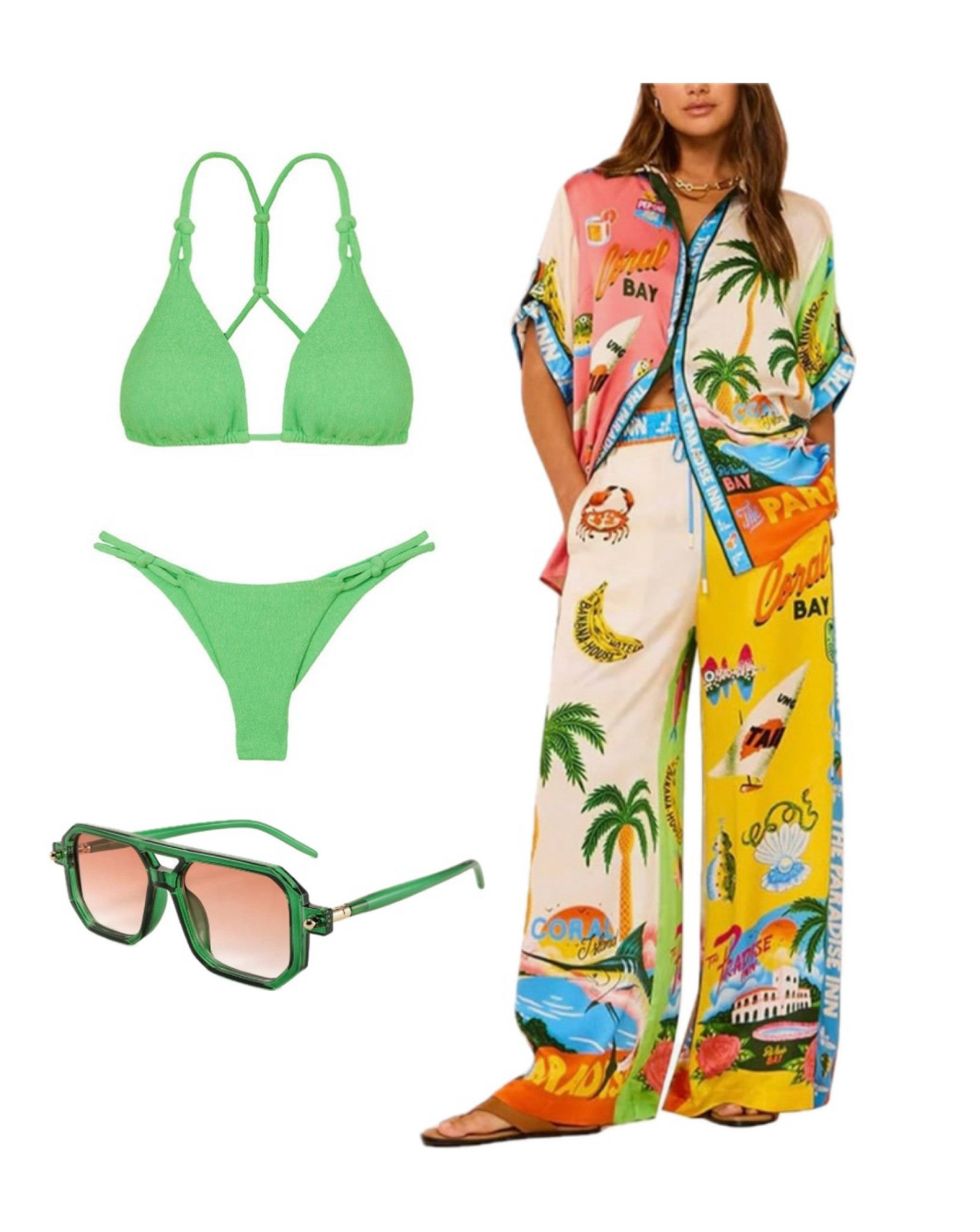 Love this outfit for a beach vacation! Linked dupes to this Alemais set below





Green swimsuit
Green bikini
Green sunglasses
Big sunglasses
Statement glasses
Statement sunglasses
Vix by Paula hemany
Luxury swimsuit
Good quality swimsuit
Alemais set
Printed set
Alemais pants
Printed pants
Statement pants
Statement top
Printed top
Button down top
Alemais top
Button up top
Collared shirt
Beach vacation outfit
Beach coverup
Beach top
Beach pants
Vacation outfit
Summer vacation outfit
Summer outfit
Luxury vacation
Beach resort
Florida
Miami outfit
California outfit
Mexico outfit
Mexico vacation
Mimi trip
Miami vacation

#LTKTravel #LTKStyleTip