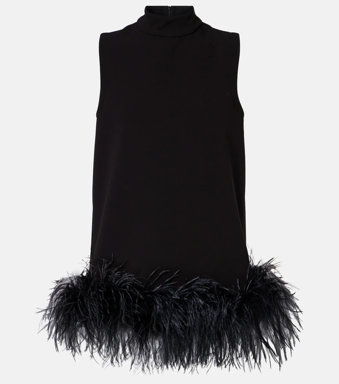 Feather-trimmed top | Mytheresa (US/CA)