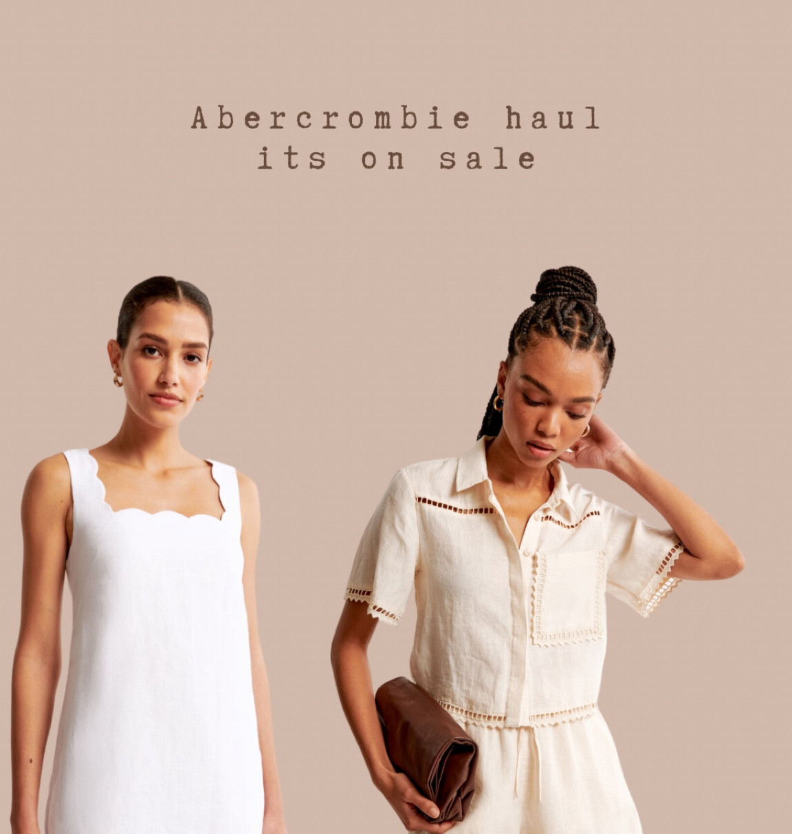Abercrombie hands-down, has some of the cutest styles and it’s all on sale

#LTKsalealert #LTKworkwear #LTKstyletip