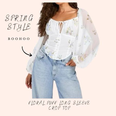 So pretty! #croptop #boohoo #bohemian 

#LTKfindsunder100 #LTKstyletip #LTKSeasonal