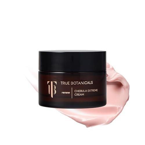 True Botanicals Chebula Extreme Cream | Anti-Aging Moisturizer w/Hyaluronic Acid | Treats Fine Lines & Wrinkles | Dry & Sensitive Skin | Dermatologist Tested, All Natural, Vegan | 1.7 oz | 50 ml | Amazon (US)