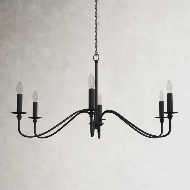 Ableton 6 - Light Dimmable Classic / Traditional Chandelier | Wayfair North America