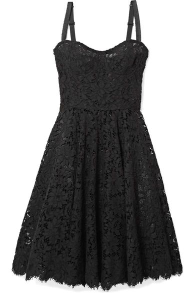 Cotton-blend corded lace dress | NET-A-PORTER (US)