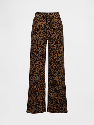 High Rise Stride Corduroy Wide-Leg Pants | Gap (US)