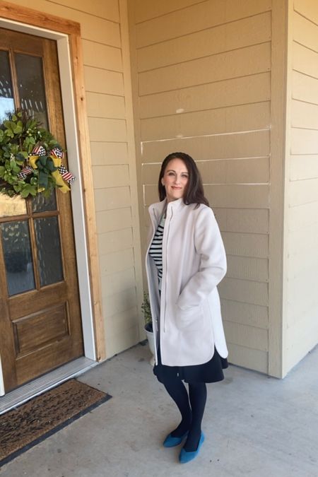 Looking for an affordable winter coat that pairs well with your work outfit? Check out this white, full length over coat from Old Navy. No one will know it was a bargain! 

#LTKworkwear #LTKSeasonal #LTKunder100