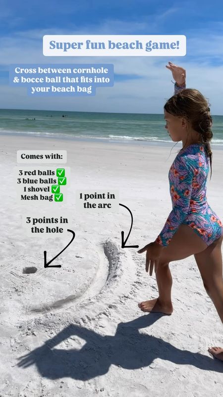 Fun beach game! Small enough to fit into your beach bag.

#LTKSwim #LTKKids #LTKTravel