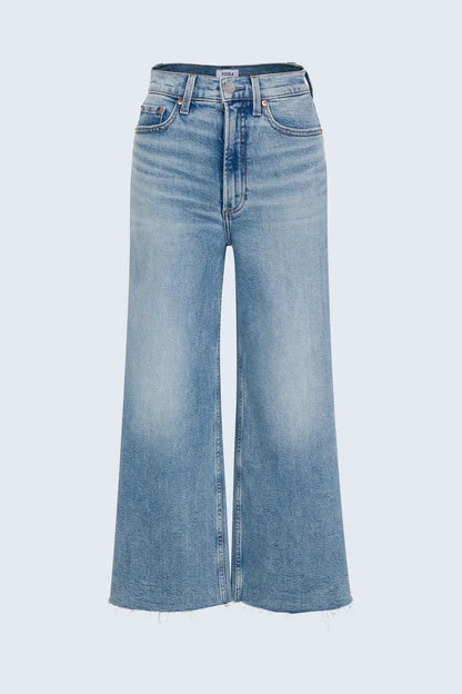 Lana Crop High Rise Ultra Wide Jean - Bistro | Pistola Denim