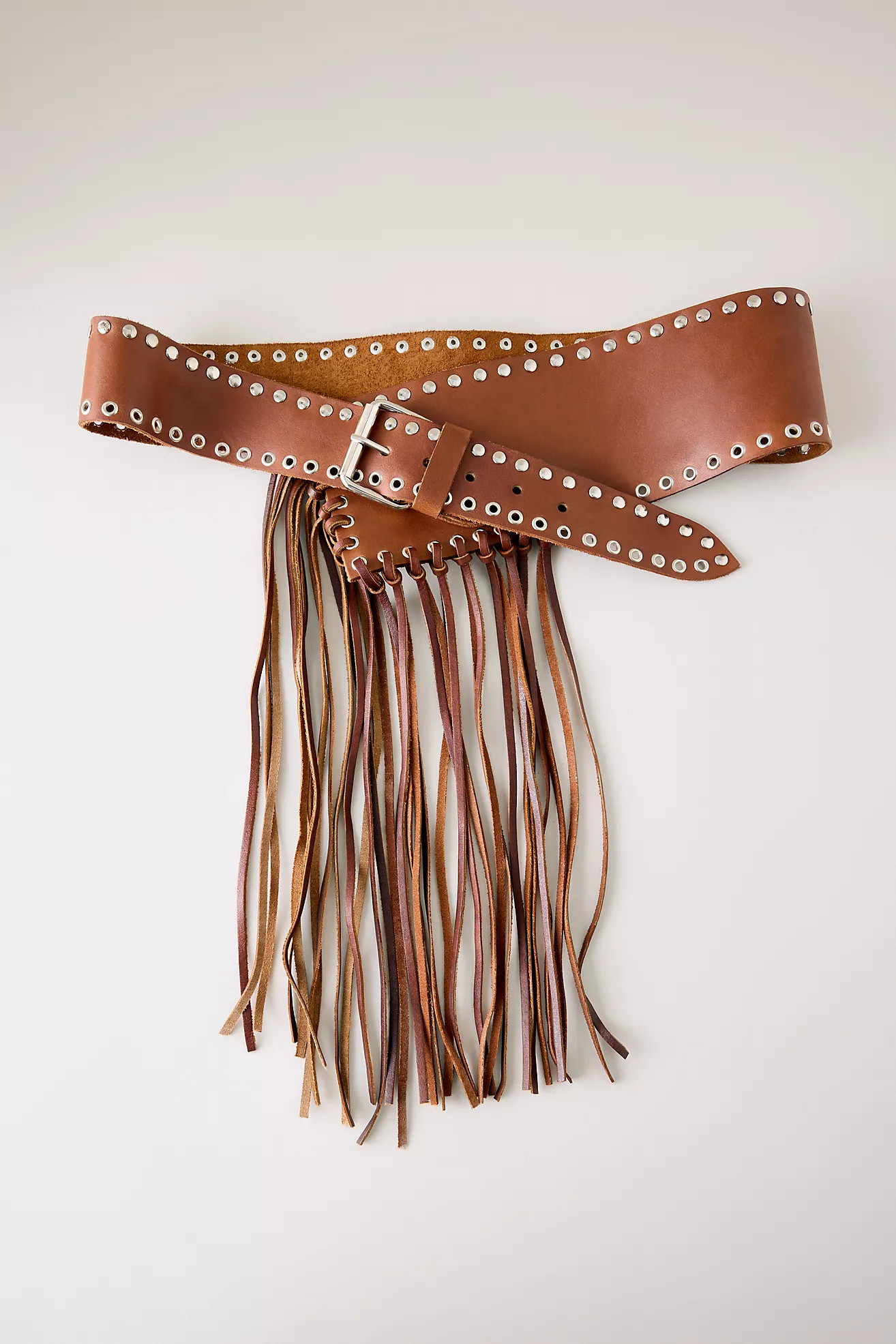 Z & L Fringed Asymmetric Belt | Anthropologie (UK)