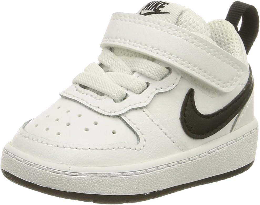 Nike Court Borough Low 2 (PSV) Little Kids Bq5451-104 Size 3 White/Black | Amazon (US)