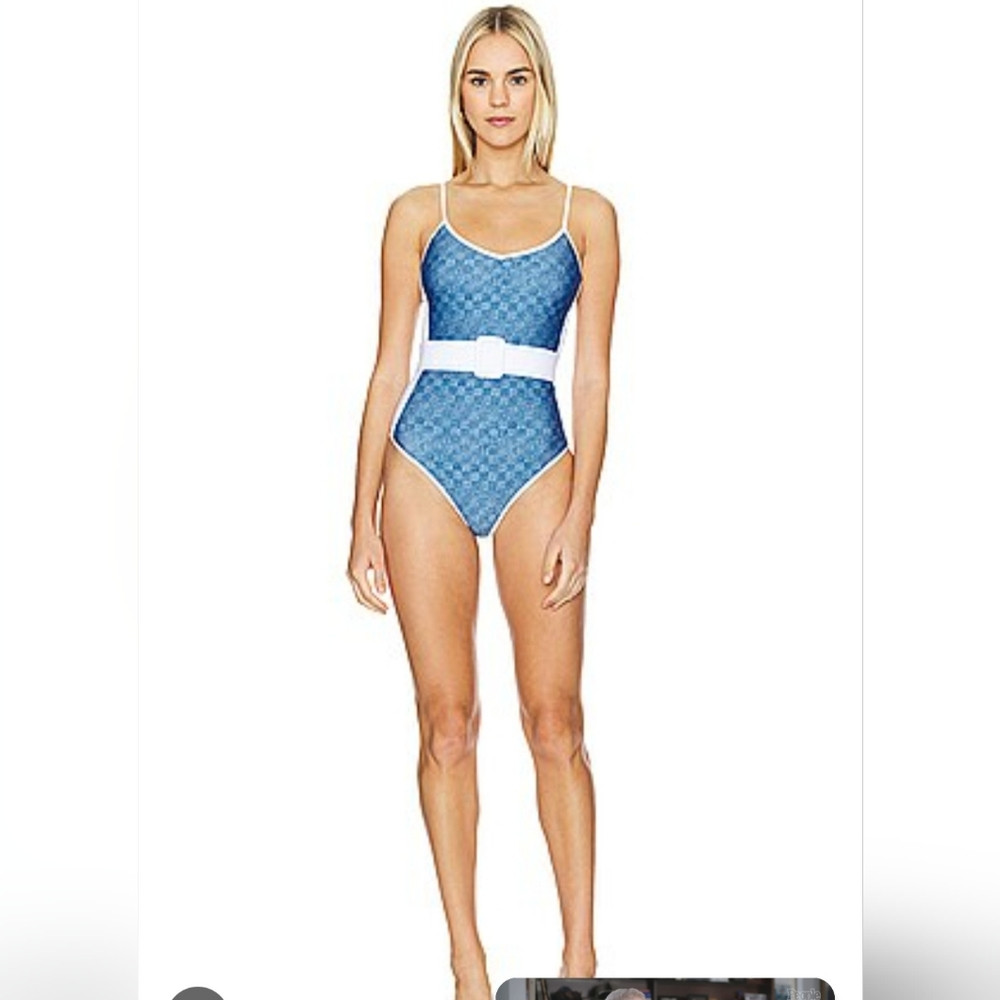 BEACH RIOT Harmony One Piece in Denim Daze | Poshmark