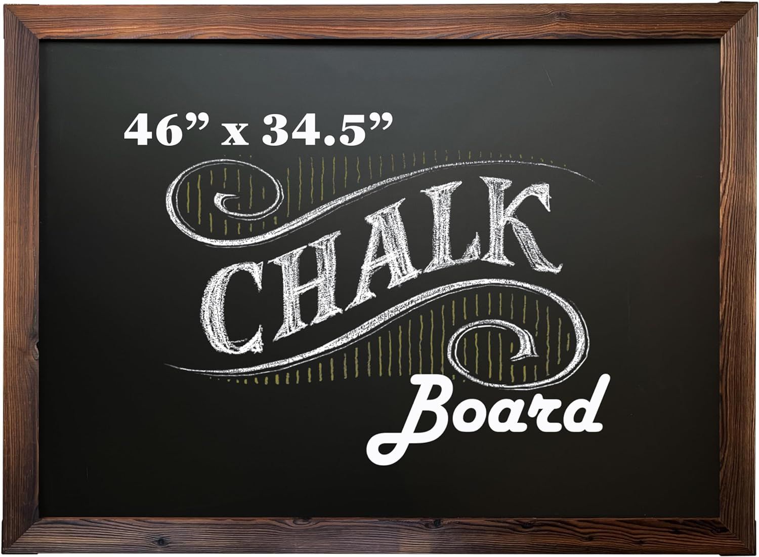 Loddie Doddie Magnetic Chalkboard - Easy-to-Erase Large Chalkboard for Wall Decor and Kitchen - H... | Amazon (US)