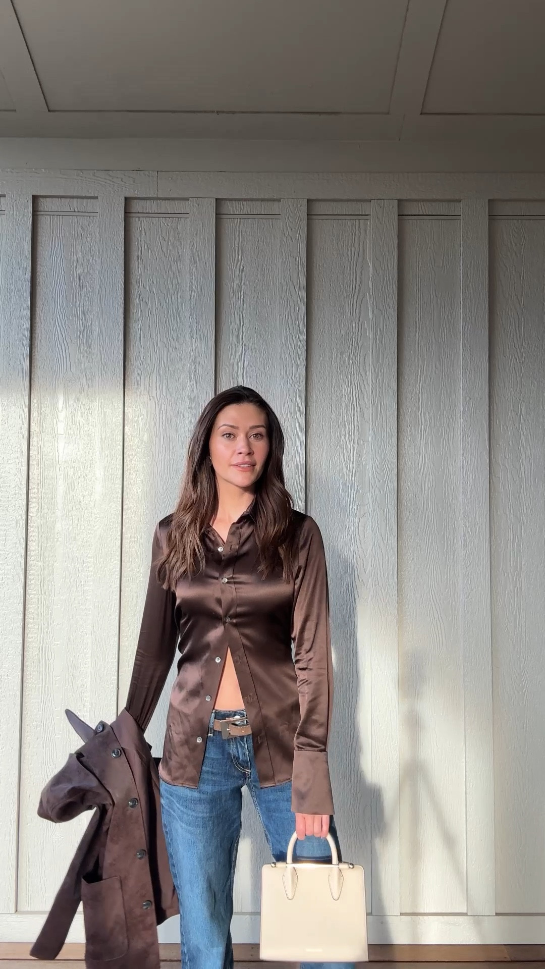 Fall styling! I love cinch pins to make my button down shirts look more fitted 

#LTKFindsUnder100 #LTKStyleTip #LTKSeasonal