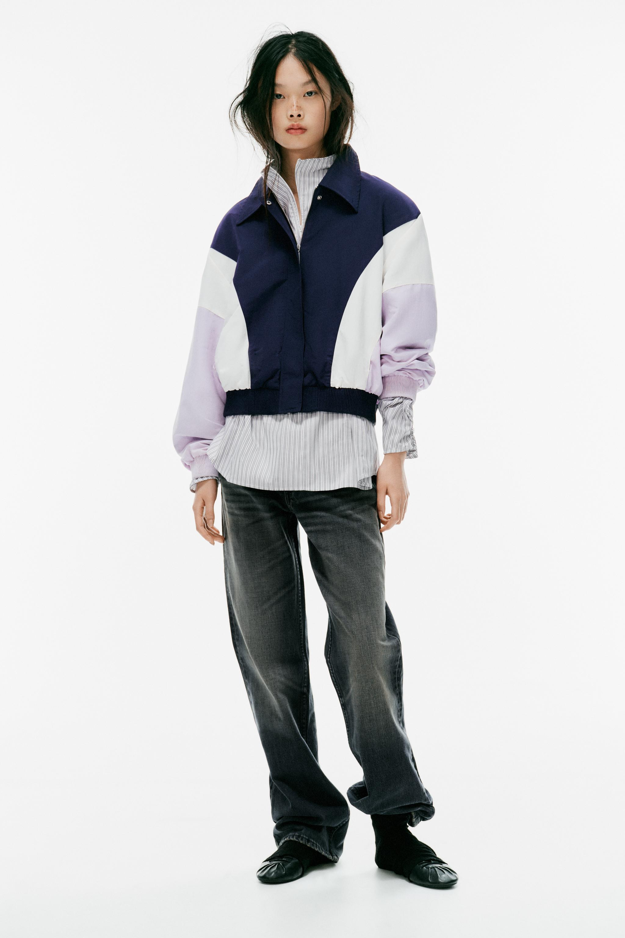 CONTRAST BOMBER JACKET | Zara US