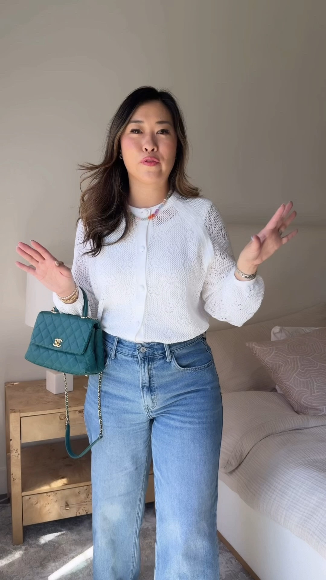 Girls Dinner Outfit
Cardigan: Large
Levi’s Cinch Waist Jeans: 29
@Vivrelle bag - code SANDY to get your first month for free!


#LTKMothersDay #LTKootd #LTKOver40