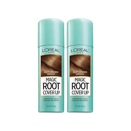 L'Oreal Paris Root Cover Up Temporary Gray Concealer Spray, Hair Color Spray with Filling & Thick... | Amazon (US)