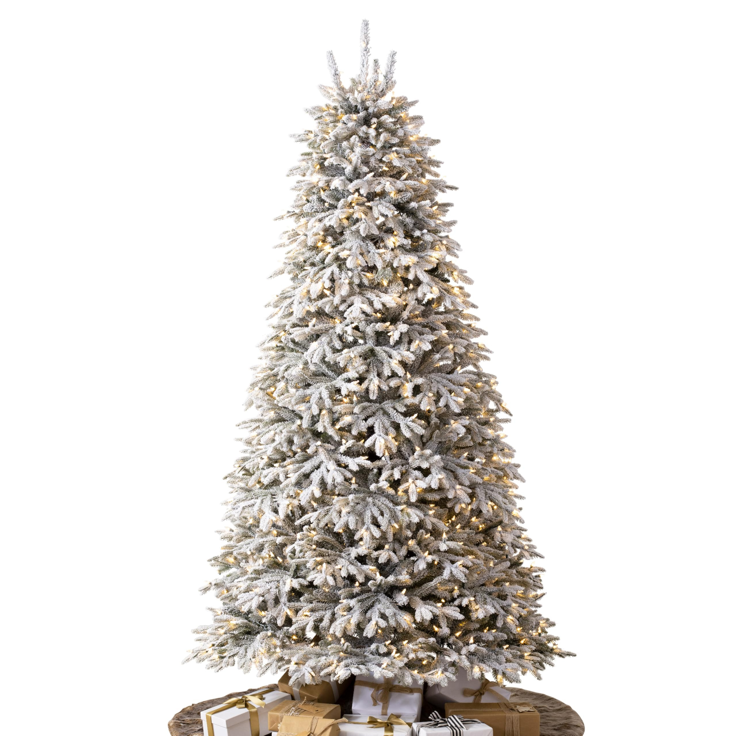 Balsam Hill BH Frosted Fraser Fir - Snow-Covered Artificial Christmas Tree with True Needle Folia... | Amazon (US)