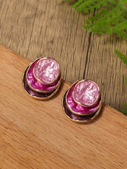 Brincos de Orelha Decoração geométrica | SHEIN