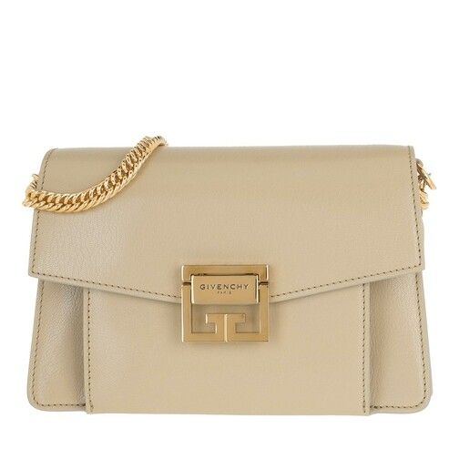 Givenchy Small GV3 Shoulder Bag Leather Beige in beige | fashionette | Fashionette (DE)