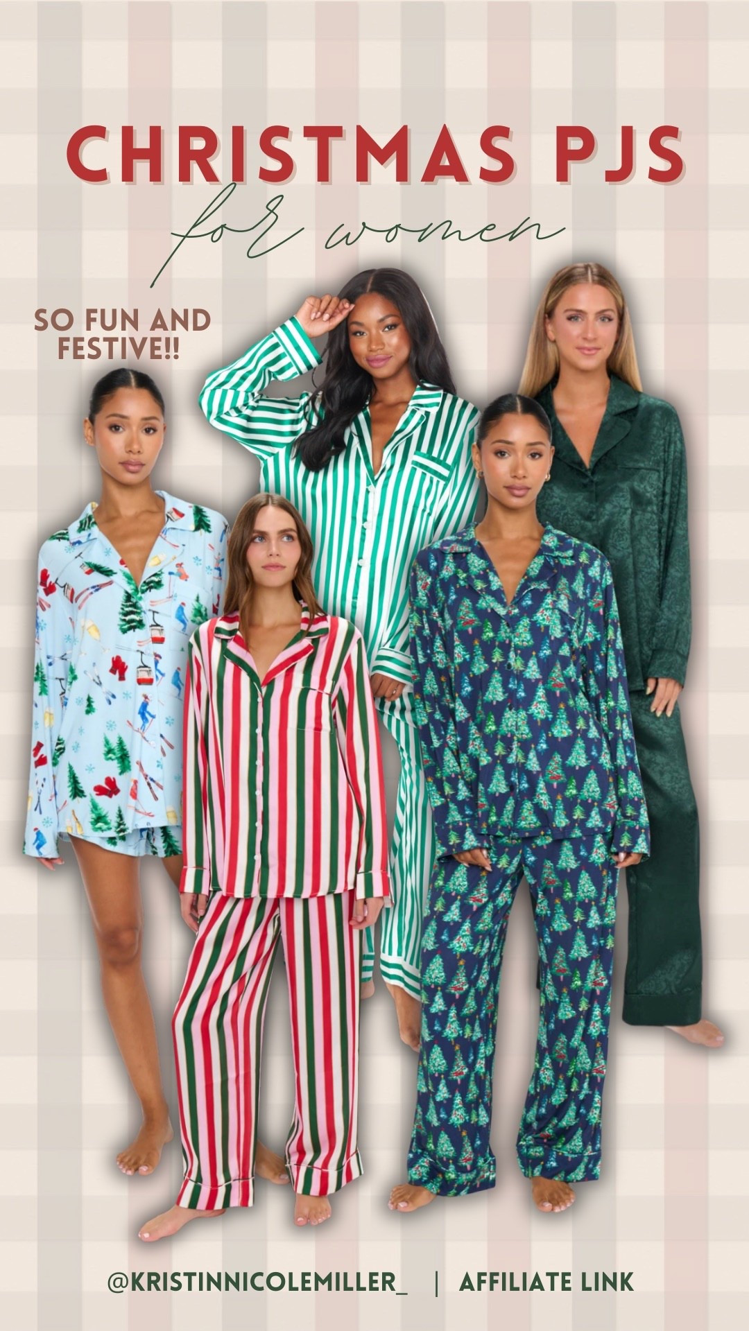 Cutie Christmas pajamas from Show Me Your MuMu!! 

Seasonal Christmas Jammie’s pajamas pjs trending two piece sets satin 

#LTKHoliday #LTKGiftGuide #LTKselfcare