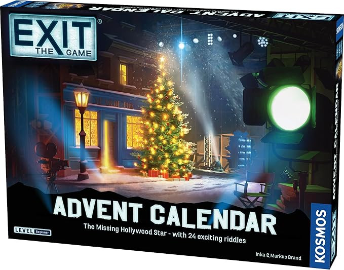 EXIT: The Game - Advent Calendar - The Missing Hollywood Star | Christmas | Calendar | Advent | M... | Amazon (US)