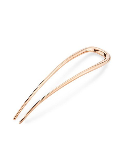 Click for more info about Large Sleek Rose Goldplated Hair Pin