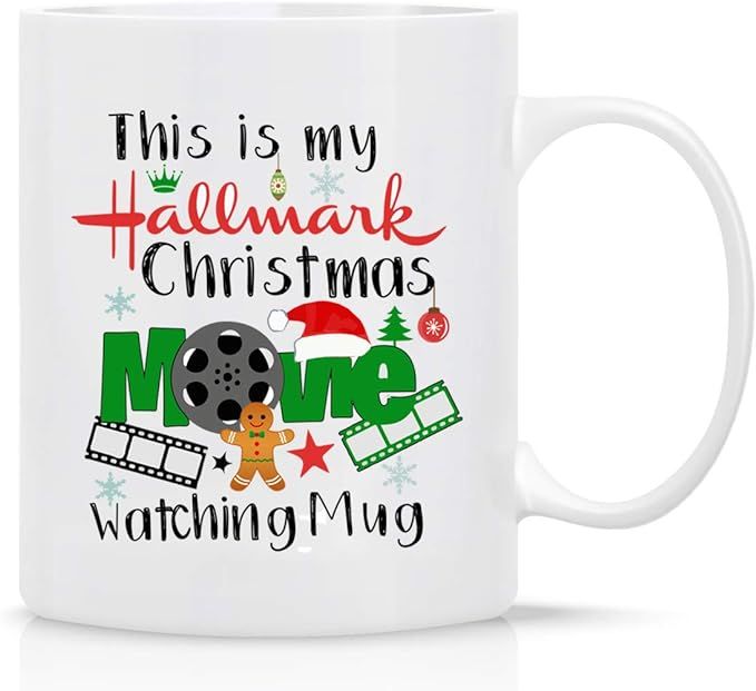 Christmas Gifts Coffee Mug - THIS IS MY HALLMARK CHRISTMAS MOVIE WATCHING MUG - Funny Coffee Mug ... | Amazon (US)