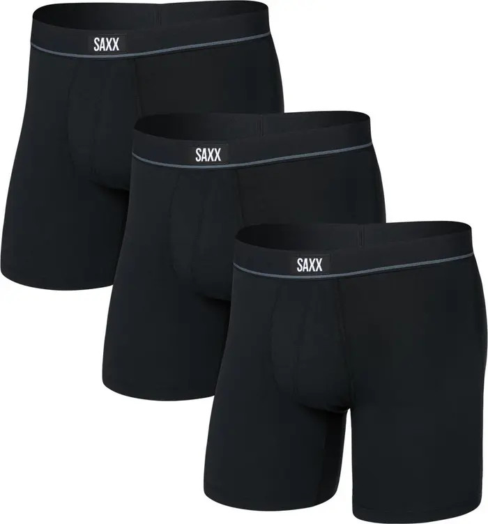 Essential Assorted 3-Pack Cotton Blend Boxer Briefs | Nordstrom
