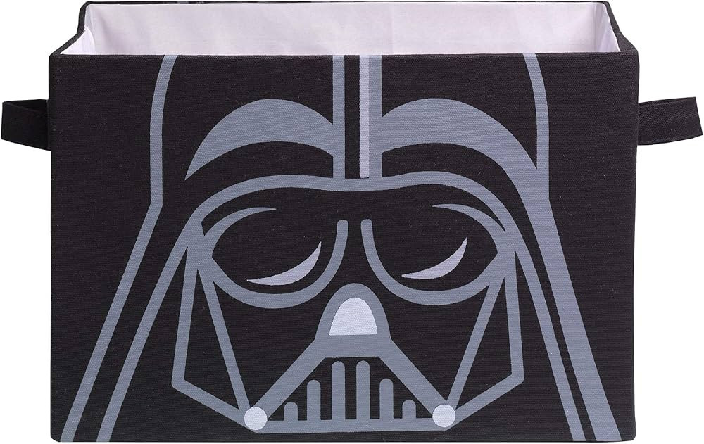 Lambs & Ivy Star Wars Darth Vader Foldable/Collapsible Storage Bin Organizer | Amazon (US)