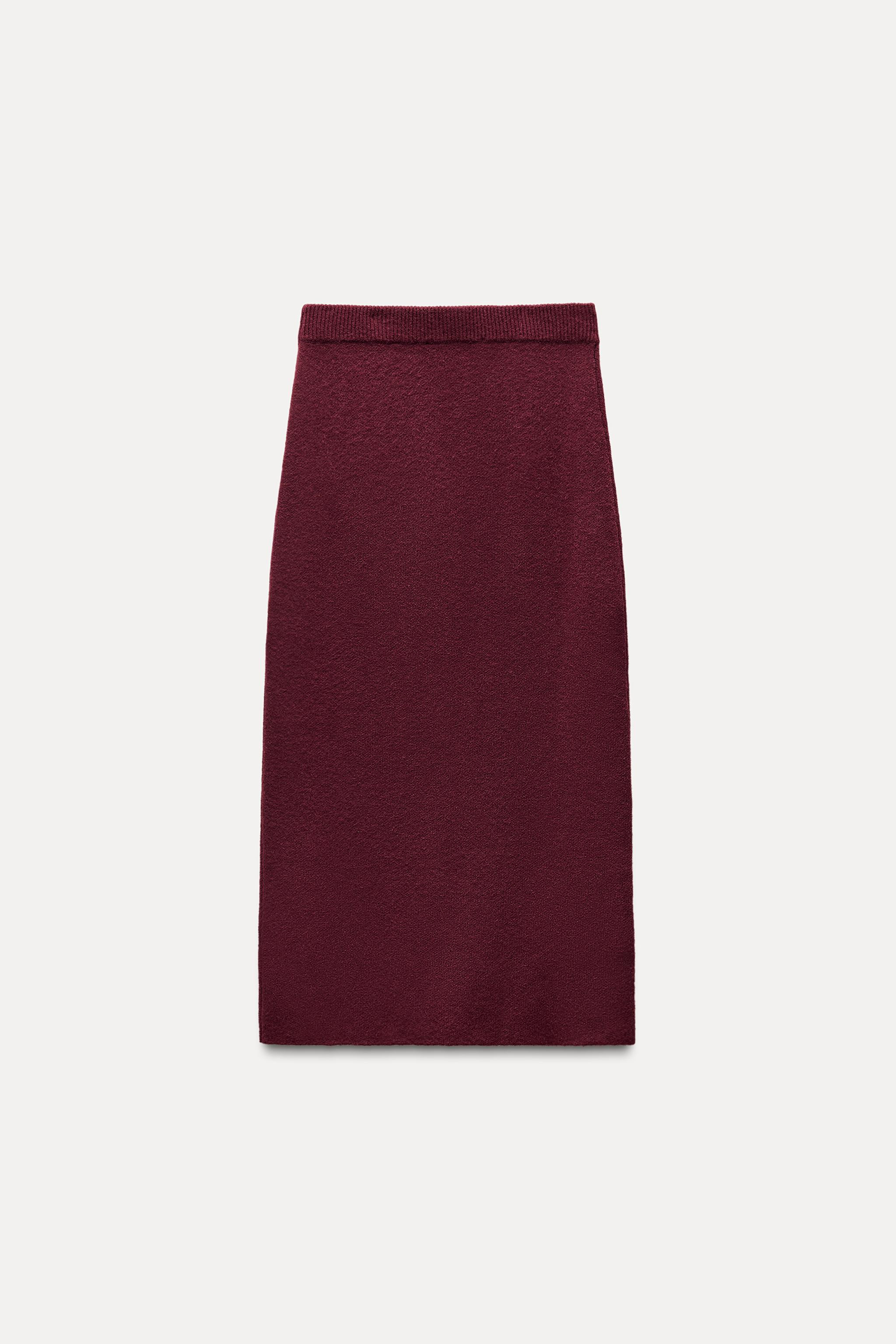 BASIC KNIT SKIRT | Zara US