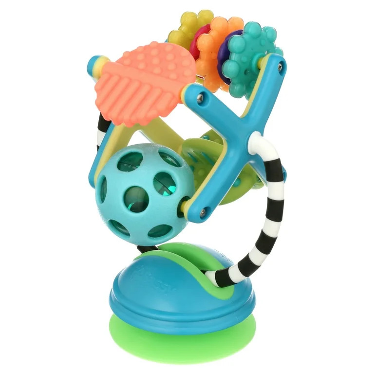 Sassy Developmental Toys, Teeth & Twirl, Sensation Station, Multi-Color, 6 Months+ | Walmart (US)