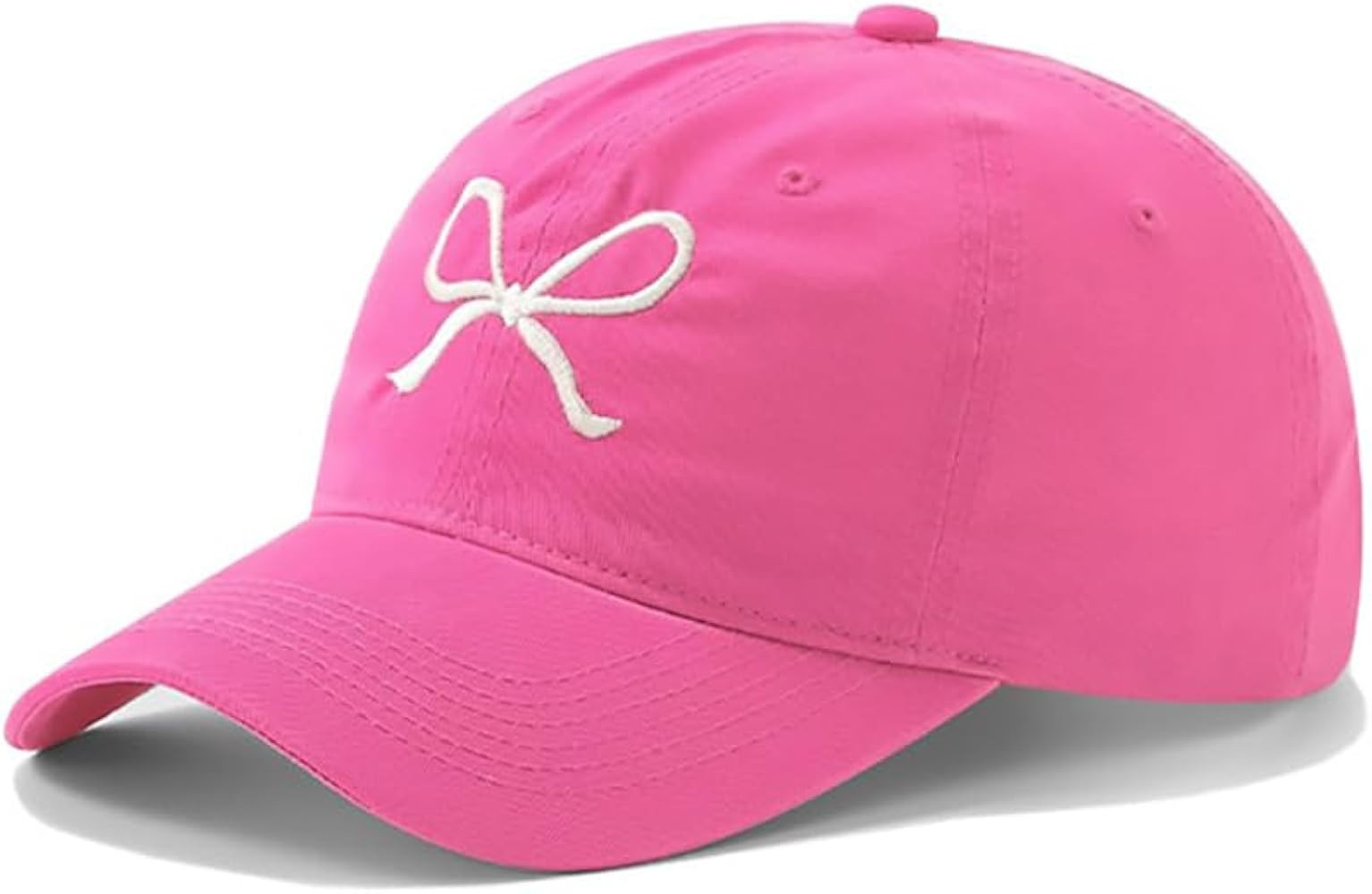 Trendy Bow-Tie Baseball Cap for Women and Men Trucker Hats Y2k Adjustable Fashion Sun Hat with Vi... | Amazon (US)