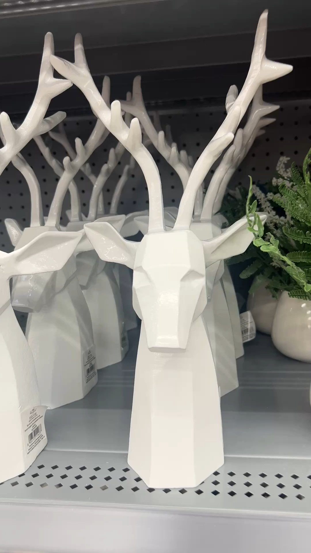 If you've been wanting a white christmas vibe, make sure to add this white deer decor for your home space!
mantel styling, fireplace decor, living room inspo, holiday vibes, entryway refresh, minimalist aesthetic, cozy home, winter wonderland

#LTKFindsUnder50 #LTKHome #LTKSeasonal