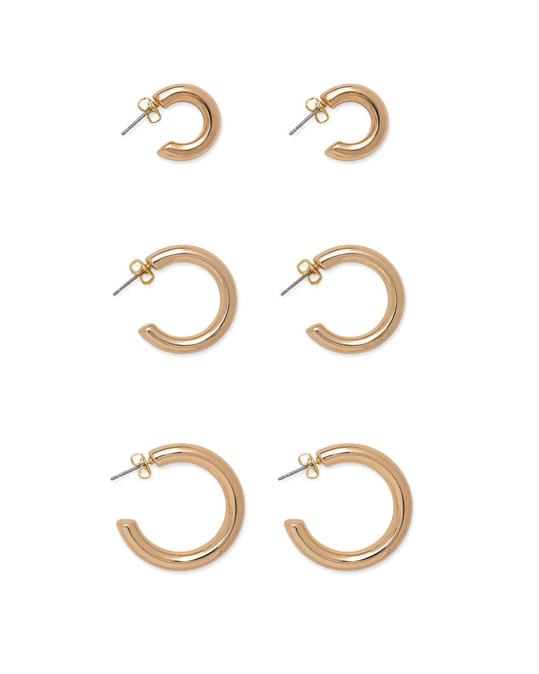 Lopez Hoops Set - Gold | VICI