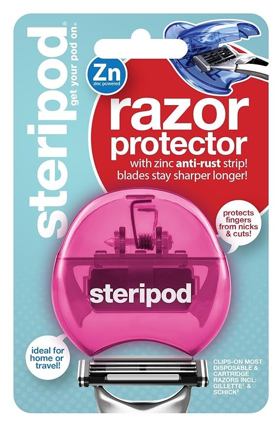 Steripod Razorpod - Clip-On Razor Protector (Pink) | Amazon (US)