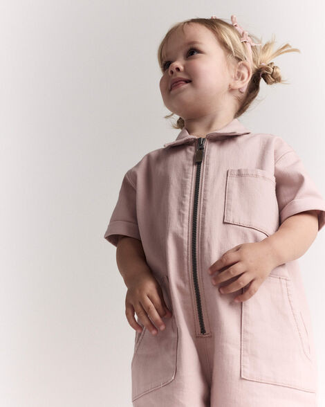 Toddler Day Out™ Jumpsuit - Light Pink | Carter's Inc
