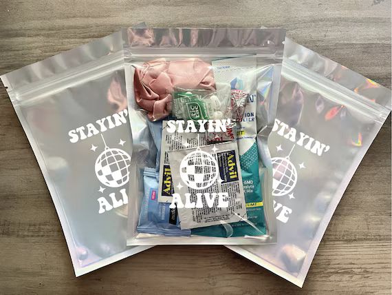 Stayin' Alive Hangover Recovery Kit Bachelorette Party - Etsy | Etsy (US)